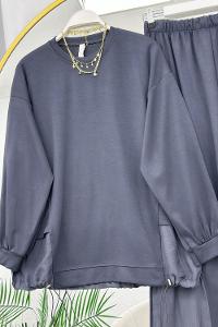 PAÇASI LASTİKLİ KADIN TUNİK TAKIM