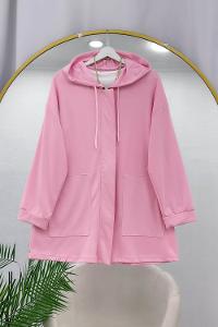 GİZLİ FERMUARLI KADIN HIRKA