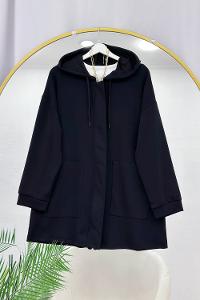 GİZLİ FERMUARLI KADIN HIRKA