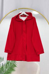 GİZLİ FERMUARLI KADIN HIRKA