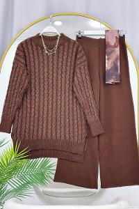 ÖRME SİMLİ PANTOLONLU TRİKO TAKIM