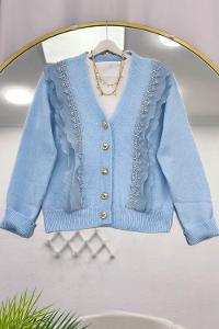 GÜPÜR VE FIRFIR DETAYLI ANGORA HIRKA