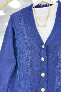 GÜPÜR VE FIRFIR DETAYLI ANGORA HIRKA