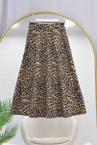 LEOPAR DESENLİ SCUBA ETEK