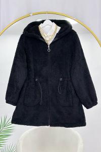 BELİ LASTİKLİ CEPLİ PELUŞ MONT