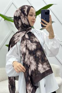 NİLÜFER DESEN PAMUK SOFT ŞAL