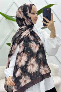 NİLÜFER DESEN PAMUK SOFT ŞAL
