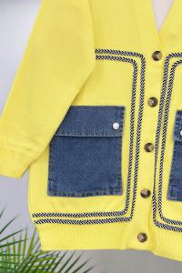 KOT CEPLİ TRİKO HIRKA
