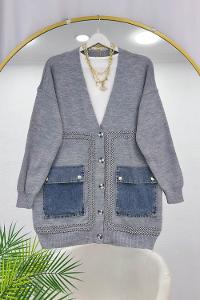KOT CEPLİ TRİKO HIRKA