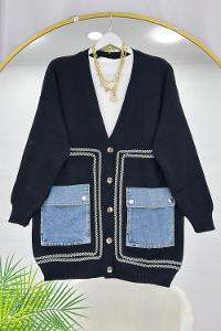 KOT CEPLİ TRİKO HIRKA