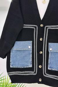KOT CEPLİ TRİKO HIRKA