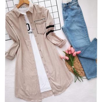 METAL İNCİ GÖMLEK