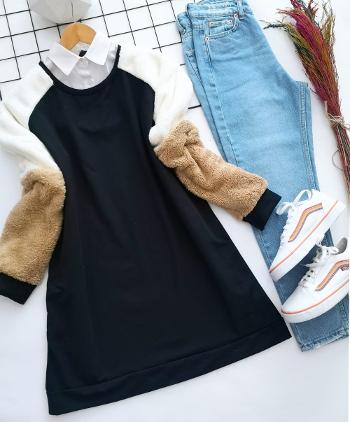 MİA PELUŞ KOL SWEAT