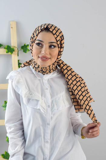 BLOCK DESEN PAMUK ŞAL