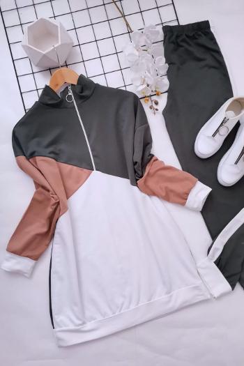 DİK YAKA FERMUARLI SPOR TAKIM