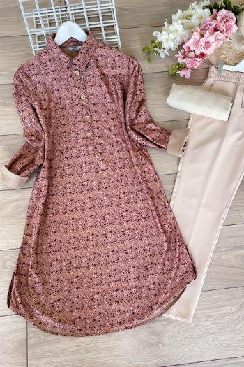 SONBAHAR DESEN PATLI  TUNİK