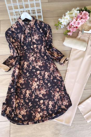 SONBAHAR DESEN PATLI  TUNİK