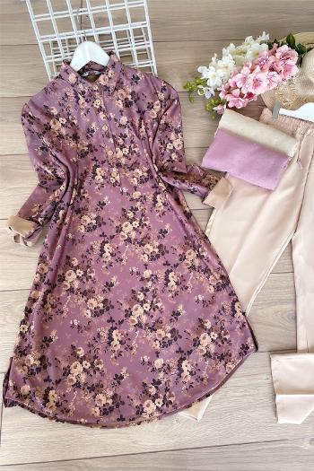 SONBAHAR DESEN PATLI  TUNİK