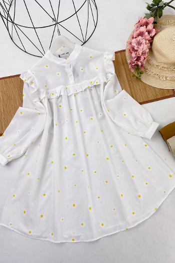 ROBADAN FIRFIRLI PAPATYA GÖMLEK