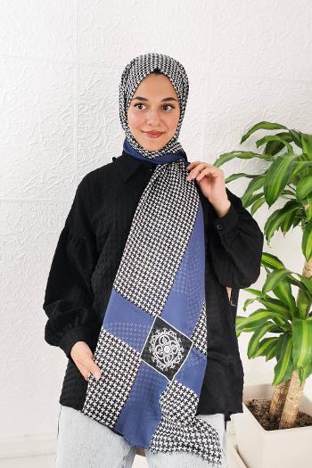 RENKLİ KAZAYAĞI PAMUK ŞAL