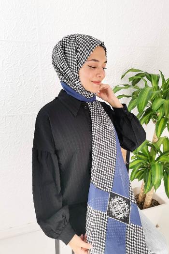 RENKLİ KAZAYAĞI PAMUK ŞAL