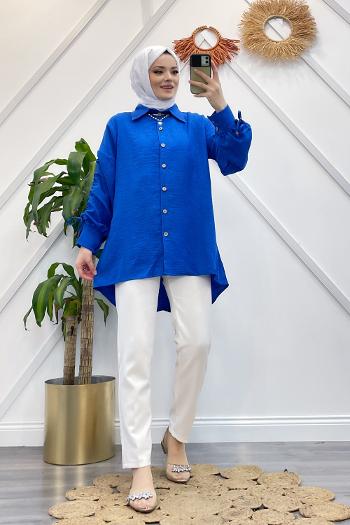 KOLU BÜZGÜLÜ AEROBİN GÖMLEK