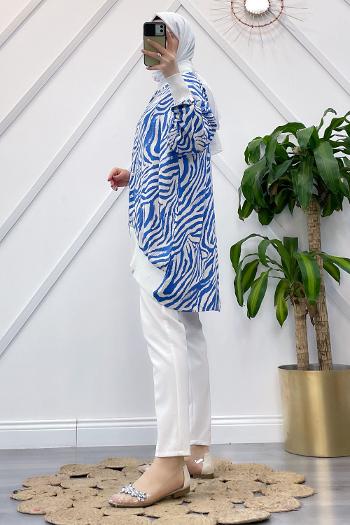 RİBANALI VİSKON GÖMLEK