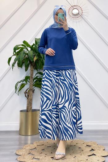 ÇİZGİLİ ETEK TAKIM