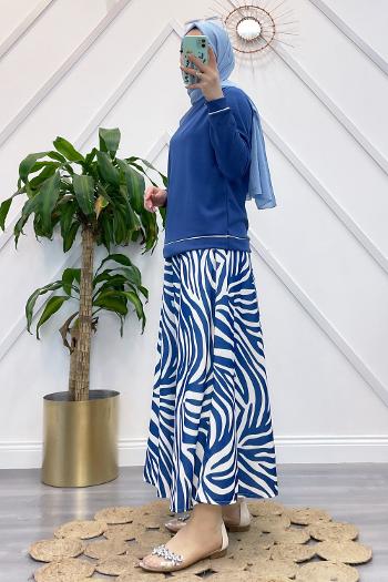 ÇİZGİLİ ETEK TAKIM