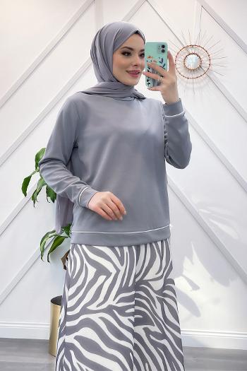 ÇİZGİLİ ETEK TAKIM