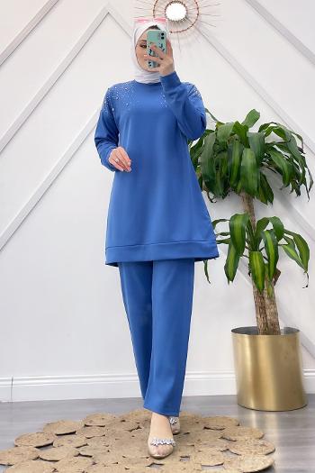 OMUZU TAŞ DETAYLI SPOR  TAKIM