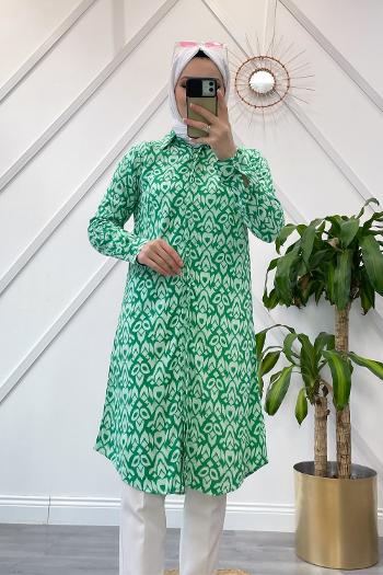 ŞAL DESEN VİSKON GÖMLEK