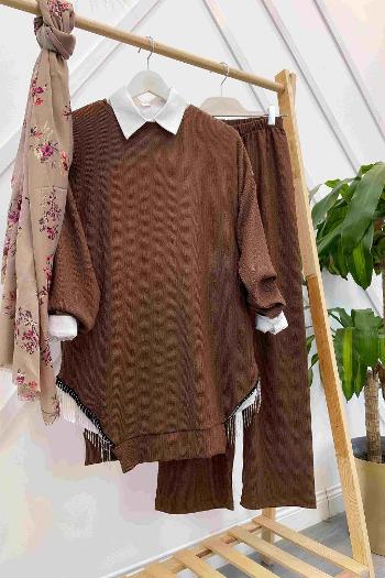 BÜRÜMCÜK YANLARI SAÇAKLI  TAKIM