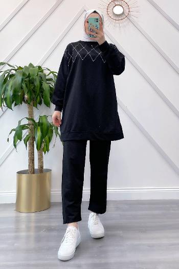 OMUZU ÇAPRAZ IŞILTILI  TAKIM