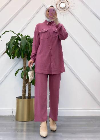 YAKA VE CEP İNCİ TAŞLI TAKIM