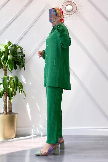 YAKASI TAŞ DÖKÜMLÜ BÜRÜMCÜK TAKIM