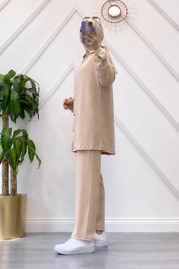 YAKASI TAŞ DÖKÜMLÜ BÜRÜMCÜK TAKIM