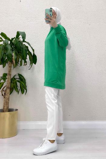 YIRTMAÇLI BASİC SWEAT