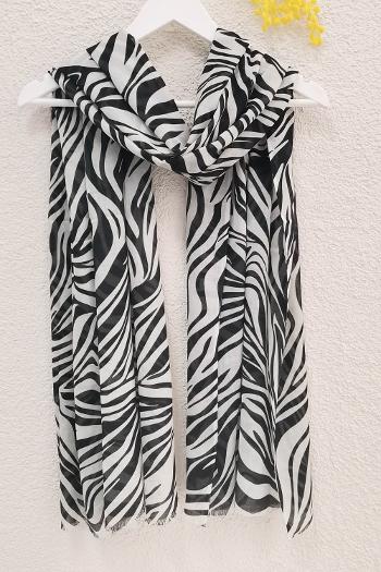 ZEBRA DESEN PAMUK ŞAL