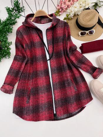 FERMUARLI KAŞMİR GÖMLEK