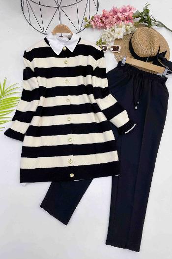 GOLD DÜGMELİ HIRKA