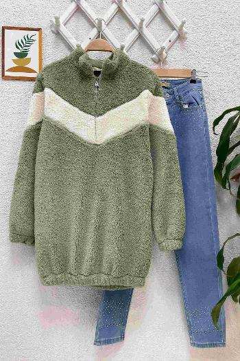 KUZU PELUŞ SWEATSHİRT