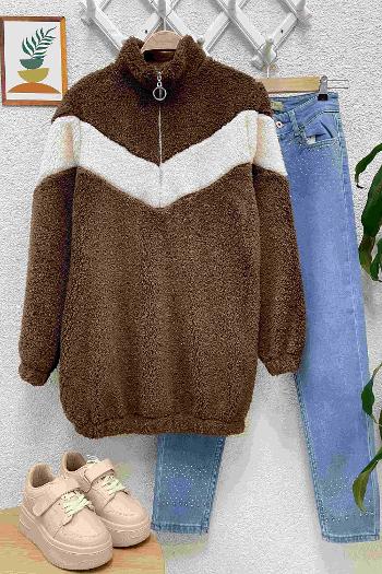 KUZU PELUŞ SWEATSHİRT