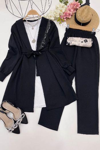 PÜSKÜLLÜ CEKET TAKIM