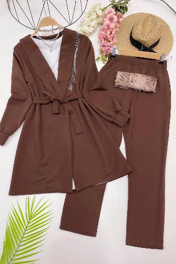 PÜSKÜLLÜ CEKET TAKIM