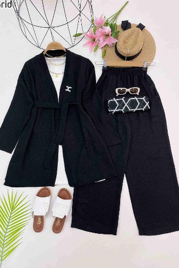 BROŞLU KEMERLİ TAKIM