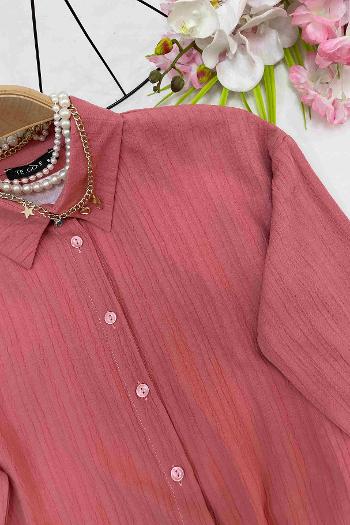 GOFRE MİNİ GÖMLEK