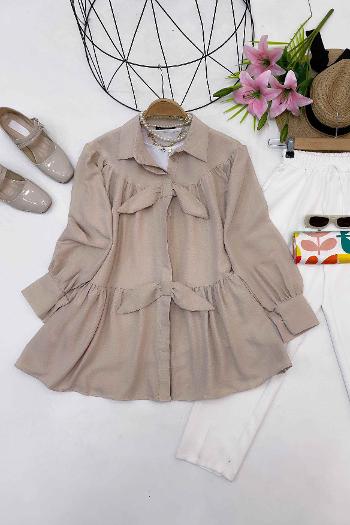 FİYONK DETAY GÖMLEK