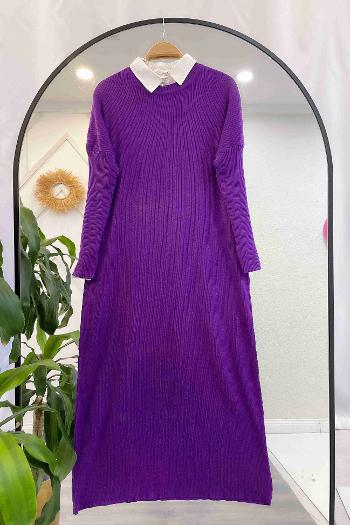 FİTİLLİ TRİKO ELBİSE