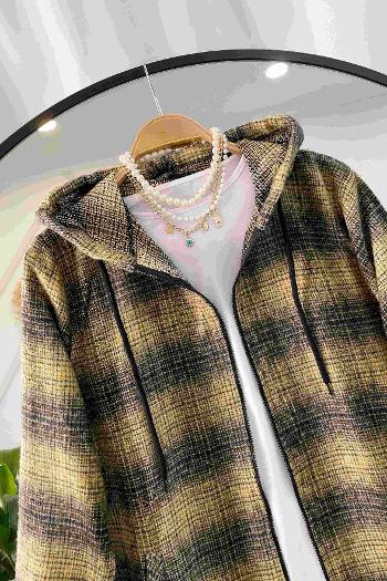 FERMUARLI KAŞMİR GÖMLEK